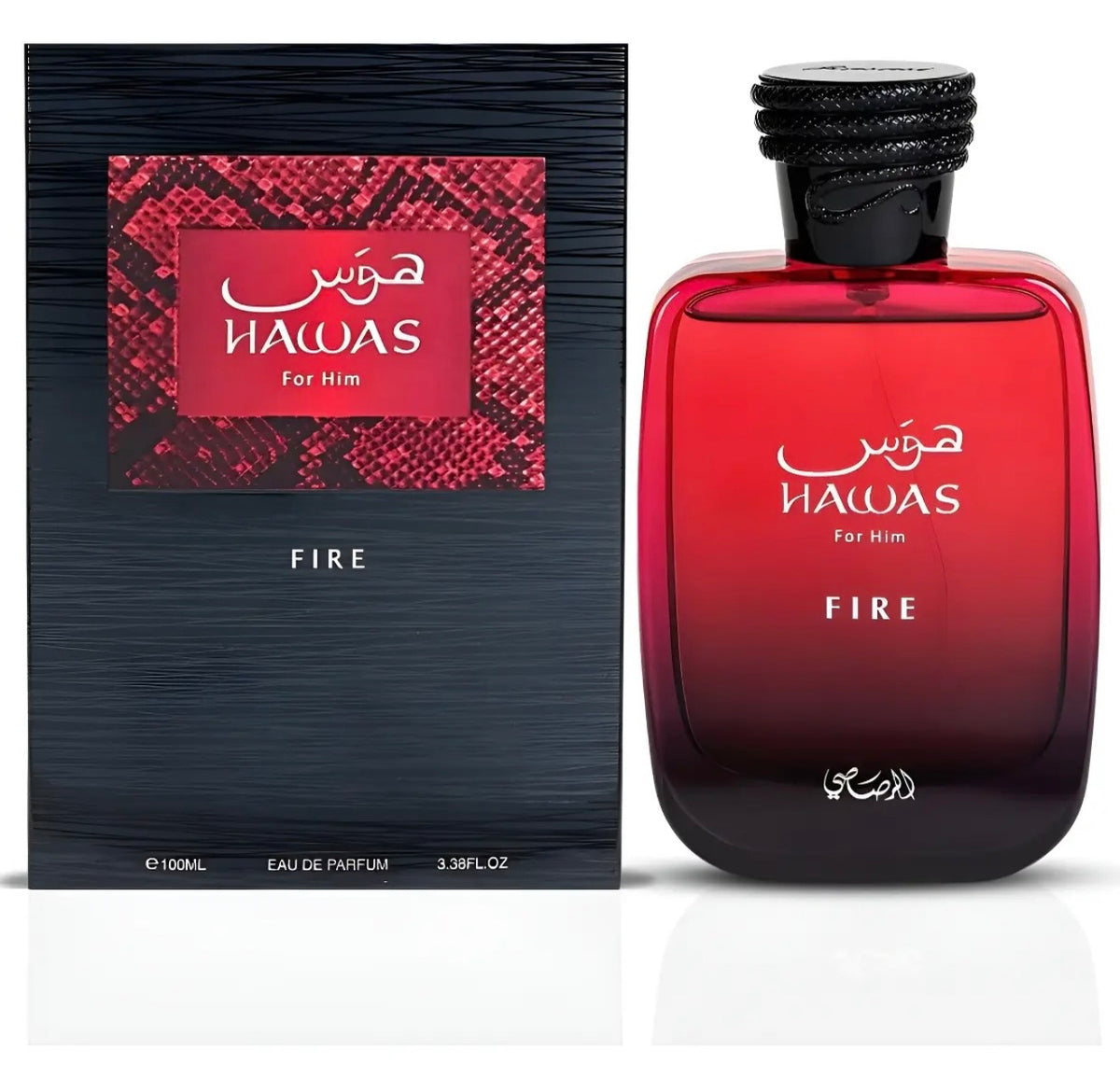 Hawas Fire, 100ml Rasasi Edp